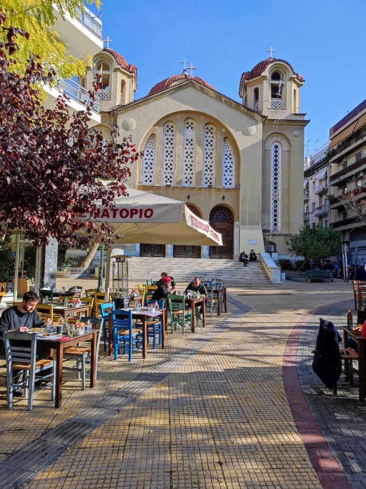 Apartament Aris Urban Pagrati Ateny Zewnętrze zdjęcie